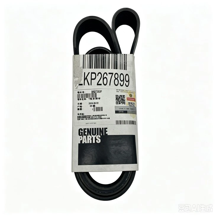 Genuine Cummins V Ribbed Belt 3697253F For Cummins ISG12 QSG12 Engine